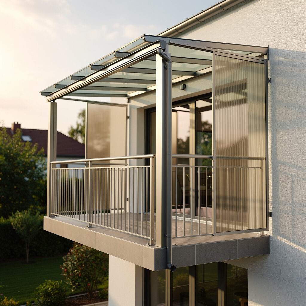 Balkonüberdachung mm Domicil – mm Markisenbau Mueller GmbH