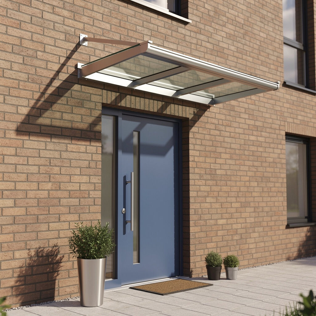 Mm Vordach Baureihe Domicil aus Aluminium – mm Markisenbau Mueller GmbH